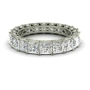 yzWG[EANZT[ vZXG^jeBIWiCbTjezCg370 kt principessa eternity originale moissanite fidanzamento anello 14k bianco