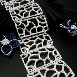 【送料無料】ジュエリー・アクセサリー シルバーブレスレットbracciale da donna in argento 925 fatto a mano b07