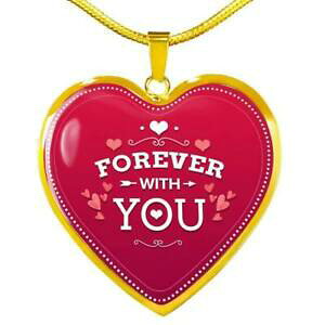 yzWG[EANZT[ XeXX`[n[gy_glbNXS[hy_gforever con you collana pendente a cuore acciaio inox o 18k oro ciondolo nec