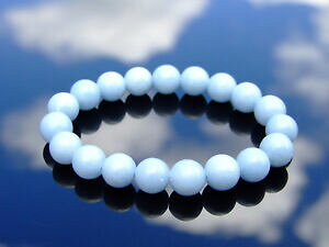 yzWG[EANZT[ AWFCguXbgq[OXg[`Nangelite 10mm natural gemstone bracelet 69 elasticated healing stone chakra