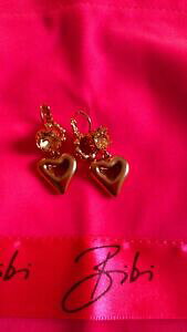 yzWG[EANZT[ rrrW[Yg[n[gCOXtXL[NX^bibi bijoux rose tone heart earrings swarovski crystal 21pamp;p reduced