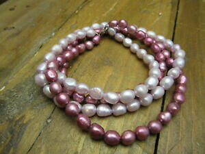 yzWG[EANZT[ CbNsN_uXbhp[lbNXcollana di perle doppio filo rosa lilla