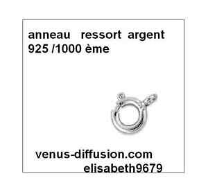 �y���������z�W���G���[�E�A�N�Z�T���[ �t�F�����A�A�m�[���X�\�[�g�h�`�F�C���A�[�W�F���g�N���V�I���h�R���A�[2 x fermoir anneau ressort de chaine argent 12 creation de collier