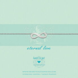 【送料無料】ジュエリー・アクセサリー セールハートブレスレットシルバーheart to getbracciale eternal love argento