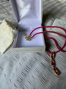 yzWG[EANZT[ XtXL[NX^I[sNlbNXaurora rosa collana con cristalli di swarovski