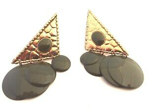 yzWG[EANZT[ u[Nh[gCAOT[NYt`COboucles doreille triangle amp; cercles vintage french earrings