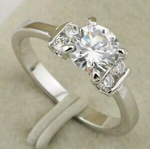 【送料無料】ジュエリー・アクセサリー アニージョコンプロティソオロブランコゴールドフィルドタラエスパーニャアメリカanillo compromiso oro blanco 18k goldfilled talla espana12 usa6