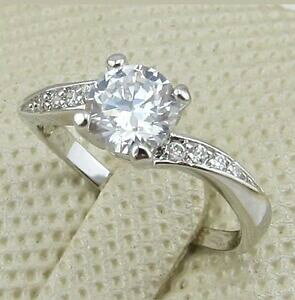 【送料無料】ジュエリー・アクセサリー アニージョコンプロティソオロブランコゴールドフィルドタラエスプアメリカanillo compromiso oro blanco 18k goldfilled talla esp13 usa65