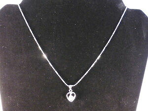 yzWG[EANZT[ I[XgANX^zCgS[hbLCgNX^n[glbNXobOcristalli austriaci 18k bianco oro placcato chiaro cristallo collana cuore sac