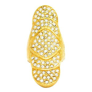 �y���������z�W���G���[�E�A�N�Z�T���[ �X�e�����X�X�g���X�����Oanello armatura lunga strass borchiato in acciaio inossidabile attrezzo lussuoso