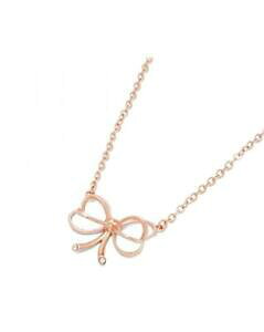 【送料無料】ジュエリー・アクセサリー ベイカーラティヤハートネックレスローズゴールドトーンボウペンダントted baker latiya cuore collana con pendente fiocco rose gold tone