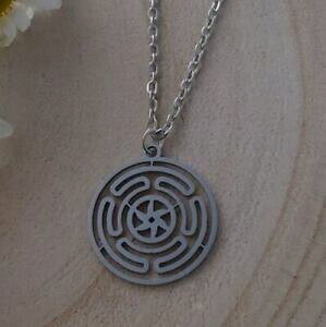 �y���������z�W���G���[�E�A�N�Z�T���[ �w�J�e�l�b�N���X�{�z�{�w�~�A���S�V�b�N�S�V�b�N�V���{��ruota di ecate collana, boho, bohemien, gotico, gotici, strega, stregoneria, simbolo