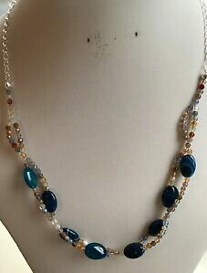 yzWG[EANZT[ C`r[YC[r[YVo[bL`F[AQ[gIoWAK^r[YlbNX19 perline beading wire, catenina placcata in argento, agata ovale amp; aga