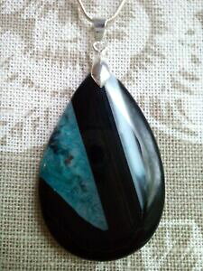 yzWG[EANZT[ AK^`F[y_gsplendido druzy agata ciondolo con catena gratis pamp;p ii