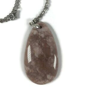 【送料無料】ジュエリー・アクセサリー ブラウンベージュペンダントロングチェーンジュエリーシルバーネックレスbigiotteria collana argento con ciondolo brown amp; beige catena lunga 19