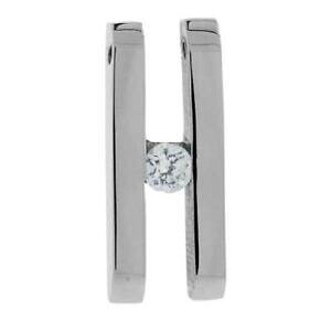 yzWG[EANZT[ XeXX`[_uo[y_gNX^acciaio inox doppio barretta h ciondolo w 4 mm cristallo