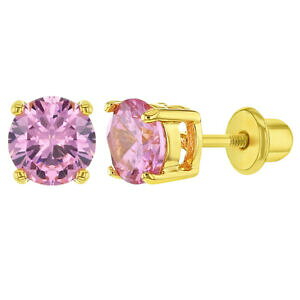 �y���������z�W���G���[�E�A�N�Z�T���[ �S�[���h���b�L���[�Y���E���h�N���X�^���X�e�[�v���Z�b�g�C�������O18k placcato oro rosa rotondo cristallo graffa set orecchini per ragazze 06cm