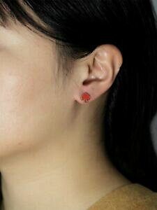 yzWG[EANZT[ COG[XGiNVbNbhCujOEFfBOorecchini ace smalto rosso classico sera matrimonio regalo nn 2