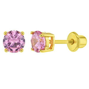 �y���������z�W���G���[�E�A�N�Z�T���[ �S�[���h���b�L�X�e�[�v���Z�b�g�N���X�^���s���N�X�N�����[���g�����E���h�K�[���Y18k placcato oro graffa set cristallo rosa vite retro piccolo rotondo ragazze