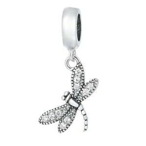 yzWG[EANZT[ g{}bVuVo[X^[O[bpy_glibellula massiccio 925 argento sterling europeo ciondolo pendente