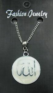 【送料無料】ジュエリー・アクセサリー アッラーペンダントネックレスイスラムイスラムペンダントallah ciondolo collana 457cm o 61cm islam muslim ottimo misericordioso ciondolo