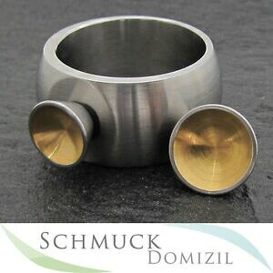 yzWG[EANZT[ XeXXeXOmRNVmelano collezione in acciaio inoxanello di trafilatura conica in acciaio inox giallo 8 mm