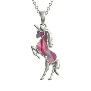 �y���������z�W���G���[�E�A�N�Z�T���[ ���j�R�[�����[�Y�f�U�C���V���o�[�y���_���g�l�b�N���X�`�F�[��rosa unicorno design pendente argento collana 457cm catena regalo