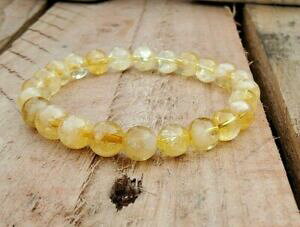 yzWG[EANZT[ VgmNX^WFXg[uXbgil citrino cristallo bracciale terapeutico gemstone 8mm