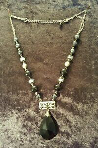 �y���������z�W���G���[�E�A�N�Z�T���[ �u���b�N�S�V�b�N�y���_���g�l�b�N���Xcollana con pendente gotico nero circa 30cm b 1