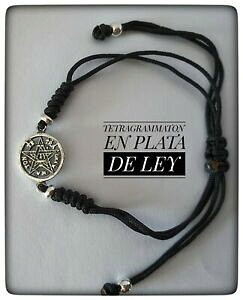 yzWG[EANZT[ pZegO}gv^Vo[y^OEBbJy_guUbgpulsera tetragrammaton plata silver pentagram 1,5cm wiccan pendant brazalet