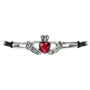 yzWG[EANZT[ N_oCiCglbNXWRbhn[gXtXL[SVbNACbVucladdagh by night collana girocollo alchemy cuore rosso swarovski gotico am