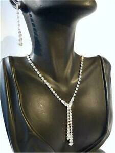 yzWG[EANZT[ {ZbglbNXCOCXg[Zbgw0106 collana amp; orecchini a lobo set set con strass