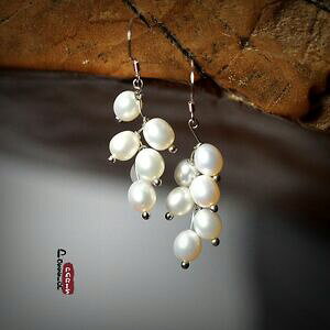 yzWG[EANZT[ u[NhICgp[hJ`[h[hD[XuVO[vA[WFgboucles doreilles perle de culture deau douce blanche grape argent 925 tz1 aa