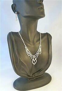 yzWG[EANZT[ {ZbglbNXCOCXg[Zbgw0091 collana amp; orecchini a lobo set set con strass