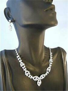 yzWG[EANZT[ {ZbglbNXCOCXg[Zbgw0094 collana amp; orecchini a lobo set set con strass