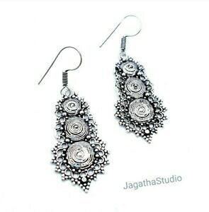 yzWG[EANZT[ GXjbN{zNQXpC_bVVo[COetnico boho bellissimi fatti a mano mare meduse spirali tratteggiata orecchini dargento in ott