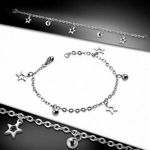 �y���������z�W���G���[�E�A�N�Z�T���[ �u���X���b�g�V���C���u���X���b�g�h�`�F���B���A���A�V�G�C�I�L�V�h�u���A�x�b�N�t�F�����A�A�s���Xbracelet chaine bracelet de cheville en acier inoxydable ave