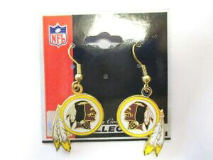 yzWG[EANZT[ VgbhXLYCOtbg{[nMOCOwashington redskins orecchini pensile earrings nfl football