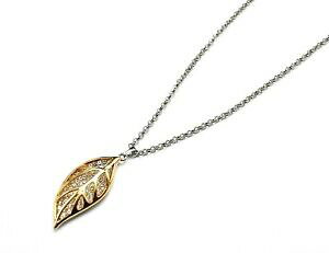 yzWG[EANZT[ \eB[RA[yfeBttHC^hAWeAxbNCeG[cl516 sautoir collier pendentif feuille metal doreargente avec interieur s