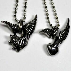 yzWG[EANZT[ p[gi[`F[n[gAuEBOXXeXX`[p[gi[g[[{[`F[partner catena cuore ala love wings in acciaio inox 2 partne