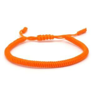 yzWG[EANZT[ xioIWuXbguXbgbenava estraneo fortuna bracciale arancione fatto a mano amicizia bracciale minimo
