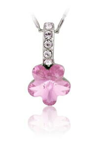 yzWG[EANZT[ K[WG[`F[lbNXt[XgXNX^donna bambina bigiotteria catena conveniente collana fiore strass cristalli