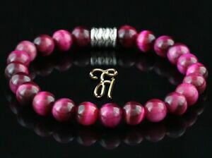 yzWG[EANZT[ ^CK[ACuXbgE[}uXbgsNp[uXbgocchio di tigre bracciale donna bracelet bracciale perle rosa 8mm