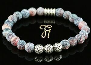 yzWG[EANZT[ AK^uXbguXbgp[Vo[uXbgr[Yub_J[}bgagata braccialetto bracelet perle bracciale argento beads buddha colorato matt 8m
