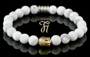 yzWG[EANZT[ nEXzCguXbguXbgp[ub_uXbgwbhS[hhowlith bianco bracciale bracelet perle bracciale buddha testa oro 8mm