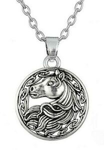 yzWG[EANZT[ RA[yfeBtW_CeehV@AAVGcollier pendentif joli medaillon tete de cheval en acier sculpte