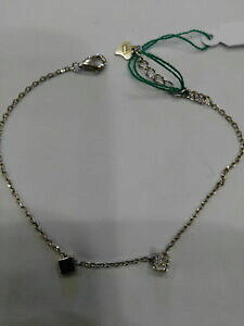 yzWG[EANZT[ WRieBy_gfB[XuXbgVo[P[Xbracciale donna con ciondoli zirconati, argento 925, 19cm, astuccio e garanzia