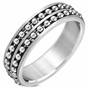 yzWG[EANZT[ _ubVXeXEhO7mm anello tondo in acciaio inossidabile da maglia doppio