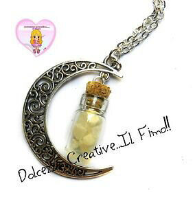 yzWG[EANZT[ ilbNXnhChACfAcollana luna e frammenti di luna handmade kawaii barattolo idea regalo