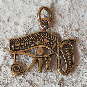 yzWG[EANZT[ uYzXACy_guY`F[g[[zXACEWbgACnuovo bronzo ciondolo occhio del horus catene bronzo rimorchio horus occhio udjatoc